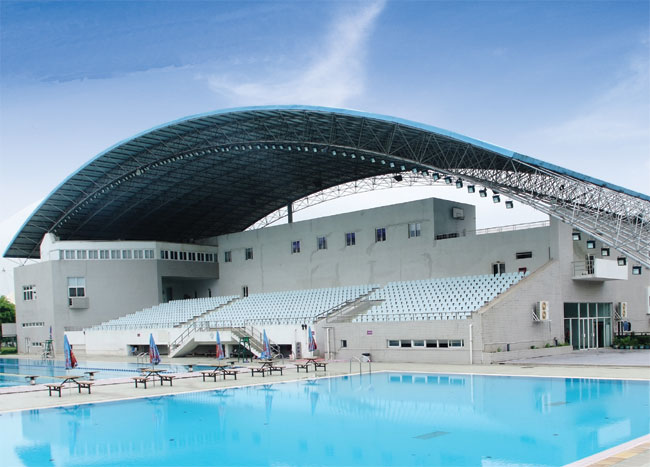 阜新游泳馆网架